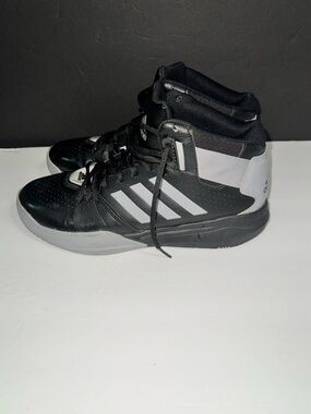 adidas Men’s I Black Mid-Top Sneaker I Size 9 1/2”